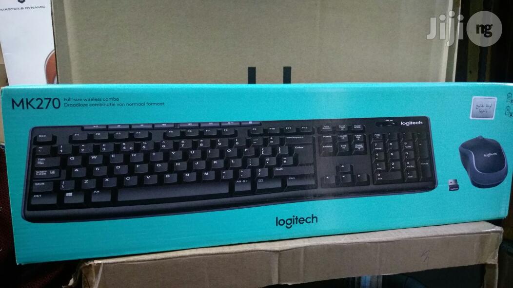 Logitech Keyboard and Mouse Mk270.