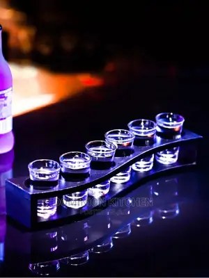 Tequila Holder and Glass Cups