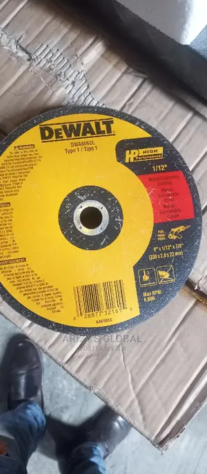 9" Cutting Disk Dewalt