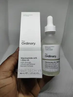 In Stock! - The Ordinary Niacinamide 10% + Zinc 1% - 60ml