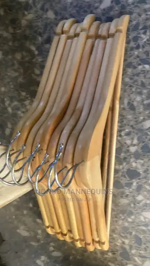 Sets of Wooden Clothes Hangers