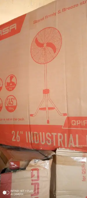 Qasa 26 Inches Industrial Fan