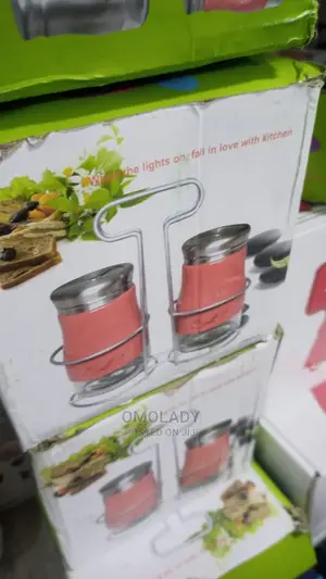 Salt and Pepper Shakers Set With 3 Adjustable Pour Holes