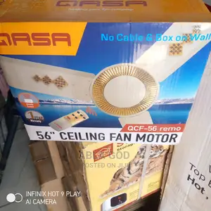 Qasa 56 Inches Celling Fan With Remote Control