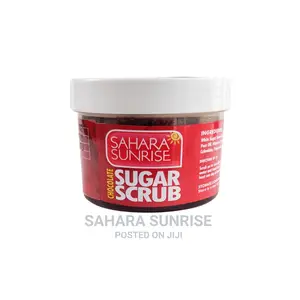 Chocolate Sugar Scrub, Natural Moisturizing Scrub