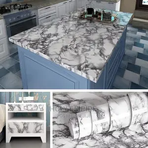 Waterproof Marble Self Adhesive Wallpaper Film Wall Stickers