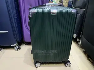Small Size Plastic Army Green Traveling Luggage