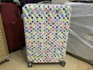 Big Size Colorful Plastic Traveling Luggage