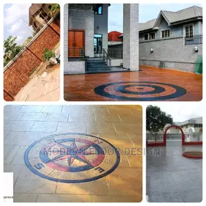 Green Stamp Floor