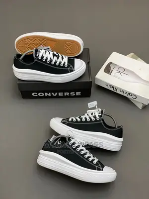 Original Black And White Converse Sneakers