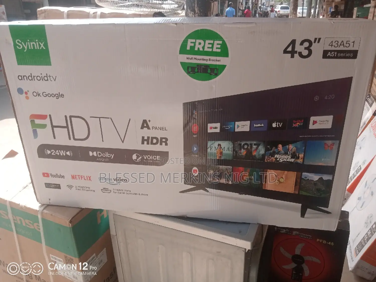 Syinix Android Smart Television 43"