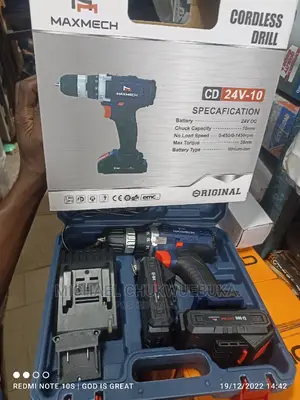 24 Volts Maxmech Cordless Drilling Machine