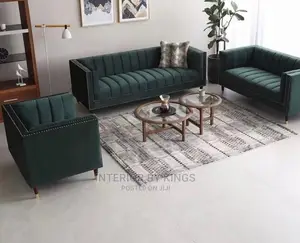 6seater Fabric Sofa Can Be Made in Colors of Your Choice