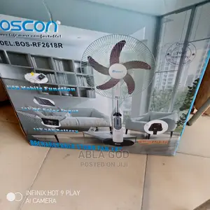 BOSCON 18 Inches Rechargeable Fan