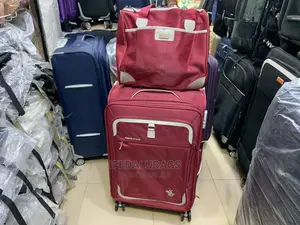 Medium Size Swiss Polo Traveling Luggage With Carry on Kit