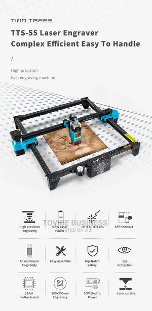 5.5W Laser Cutter and Engraving Machine