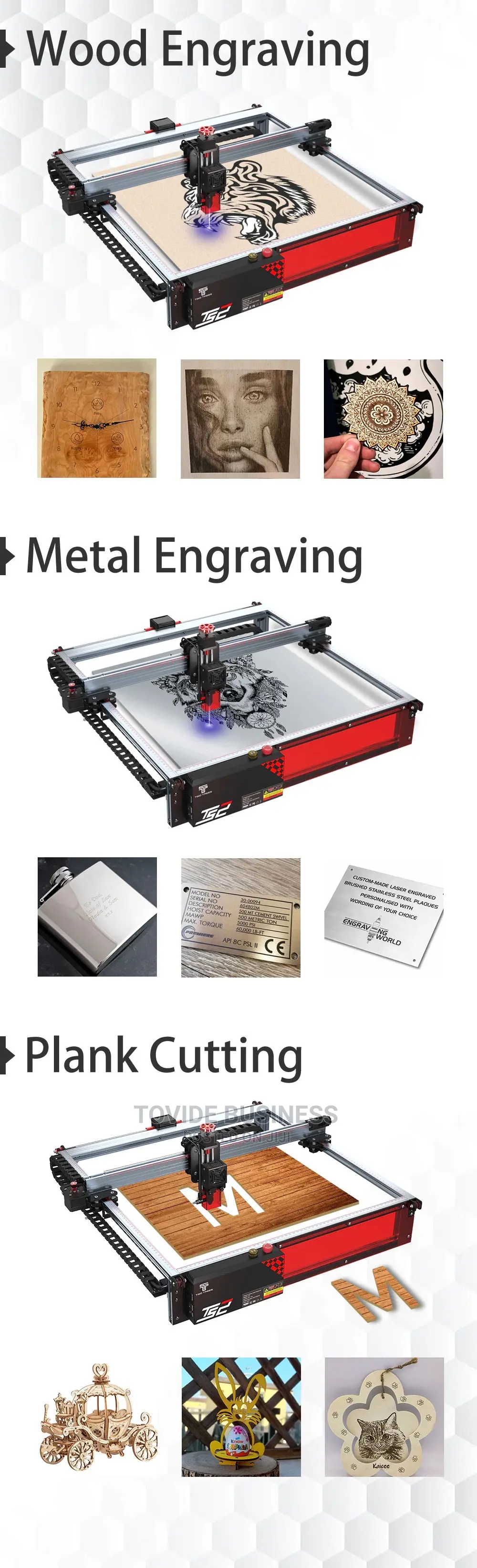 Laser Cutter and Engraving Machine