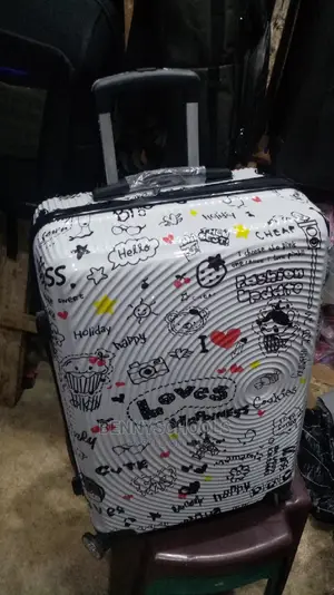Big Colorful Rubber Plastic Traveling Luggage Box