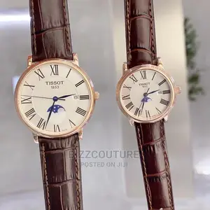 Original TISSOT Leather Strap Watch Available in Store