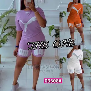 Trendy Ladies Short and Hoodie Top