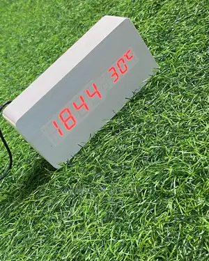 Classic Wooden Digital Table Clock