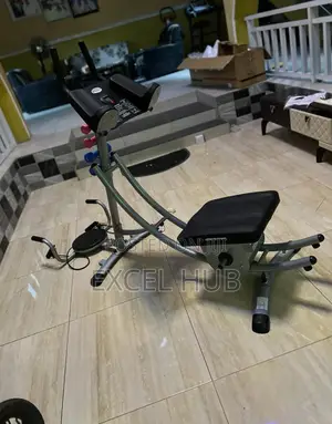 Ab Coaster With Dumbbell And Twister A Fitness