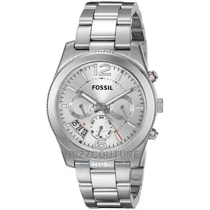 Original FOSSIL Silver Stainless Steel Available in Store