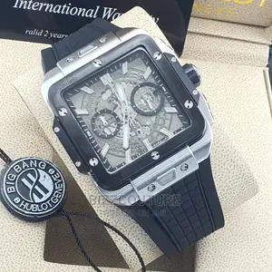 Original HUBLOT Rubber Strap Watch Available in Store