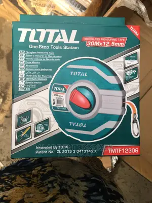 Total Fiber Glass 30m Measuring Tape