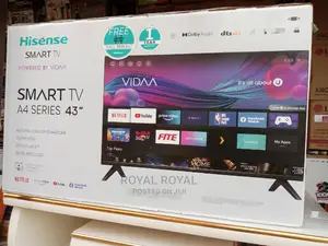 Quality Hisense 43-Inch Smart Android Full Hd Tv