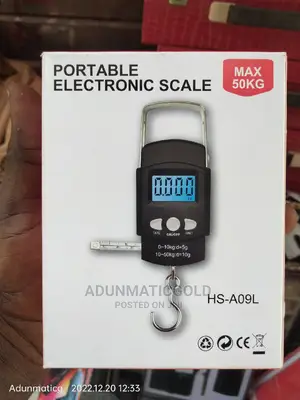 Potable Electronic Scale With Tape Rule (50kg)