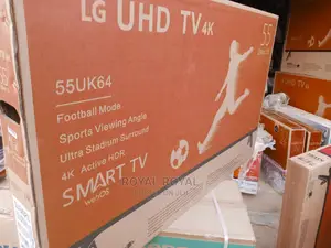 Heavy Duty LG(55uk64) 55'' Uhd Smart Satellite TV