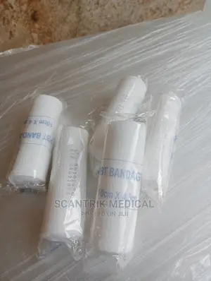 Medical Crepe Bandage High Elastic Bandage With Clip