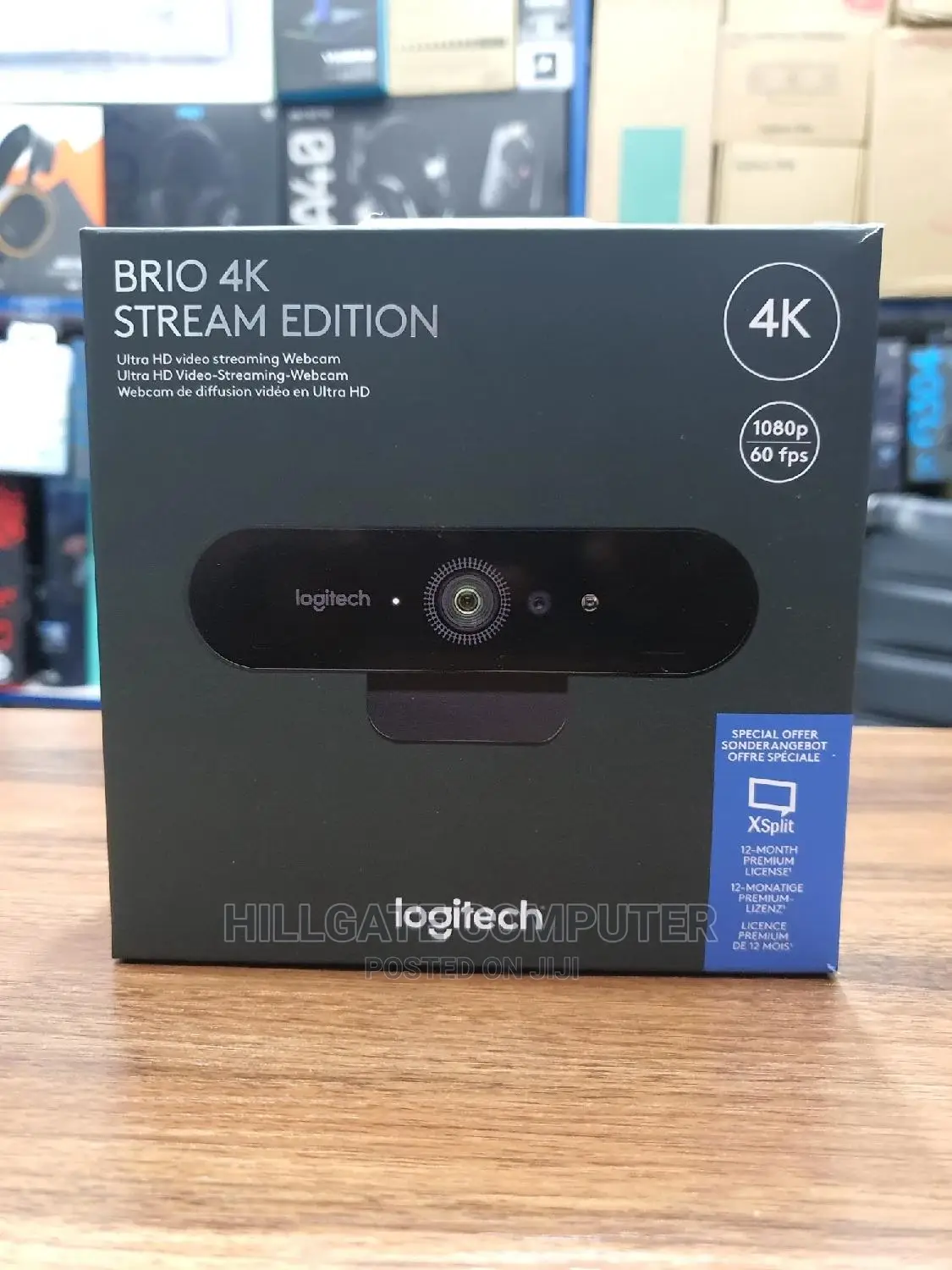 Logitech C1000s Webcam With Rightlight 3 and HDR