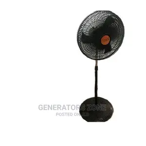 18 Inches Adjustable Ox Standing Fan - Black