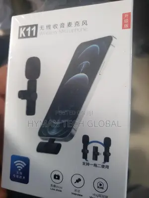 Dual Wireless Mic for Type C iPhone Combo