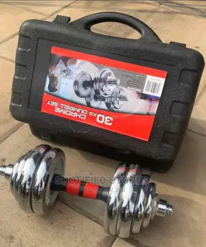 30kg Chrome Dumbbells