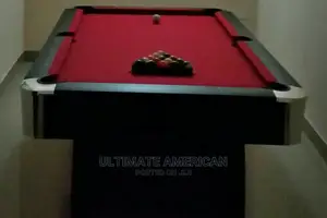 Brand New RED Color Snooker Pool Table With All Accessori