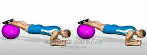 Brand New Original Imported Gym Ball And Exercise Yoga Mat