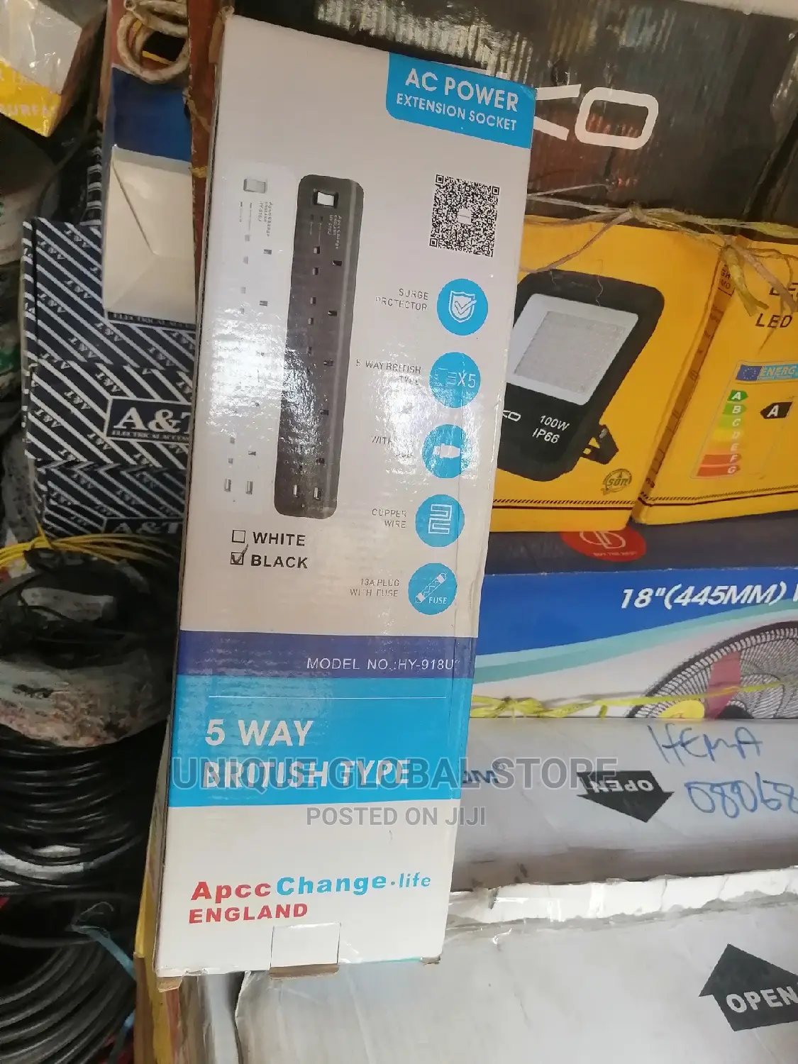 APC British Power Extention Socket