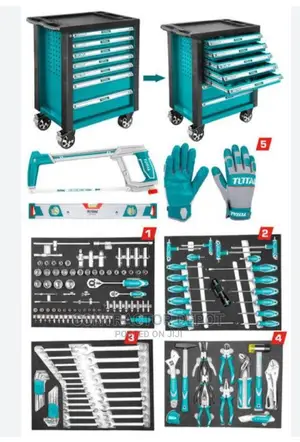 Total 162 Pcs Tool Chest Set (Thptcs71621)