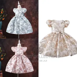 Girls Quality Jacquard Dress