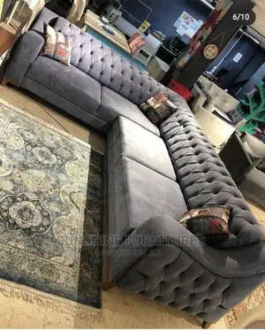 L Shaped Chesterfield Sofa