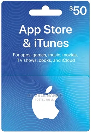 Apple iTunes $50 US Dollars Gift Cards And More Available