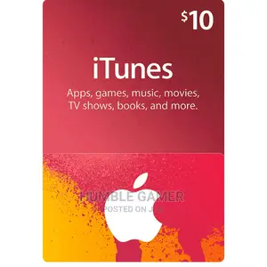 Apple iTunes $10 USD Gift Cards And More Available
