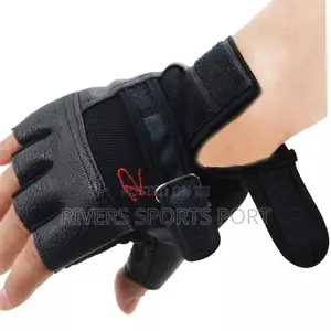 Men Women Fitness Gym Glove With Lengthen Wrist Strap