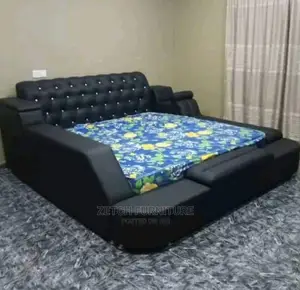 Comfortable 6x6 Padded Bedframe Cabinets