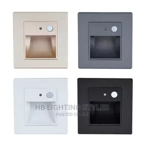 Wall Lamps Sensor Nightlight Recessed Stairs Led Light