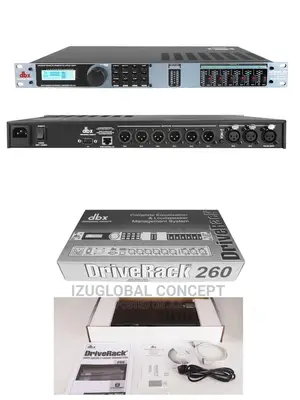 Dbx Drive Rack Pa260 Complete Loud Speaker Management