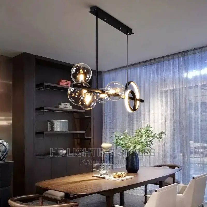 Black Pendant Light